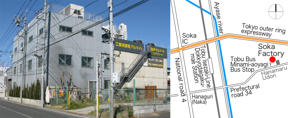 Map of Soka factory